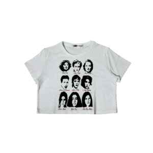 womens who bleed art top